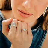 Coquilles jouet ring silver