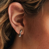 L'eau flow earrings silver