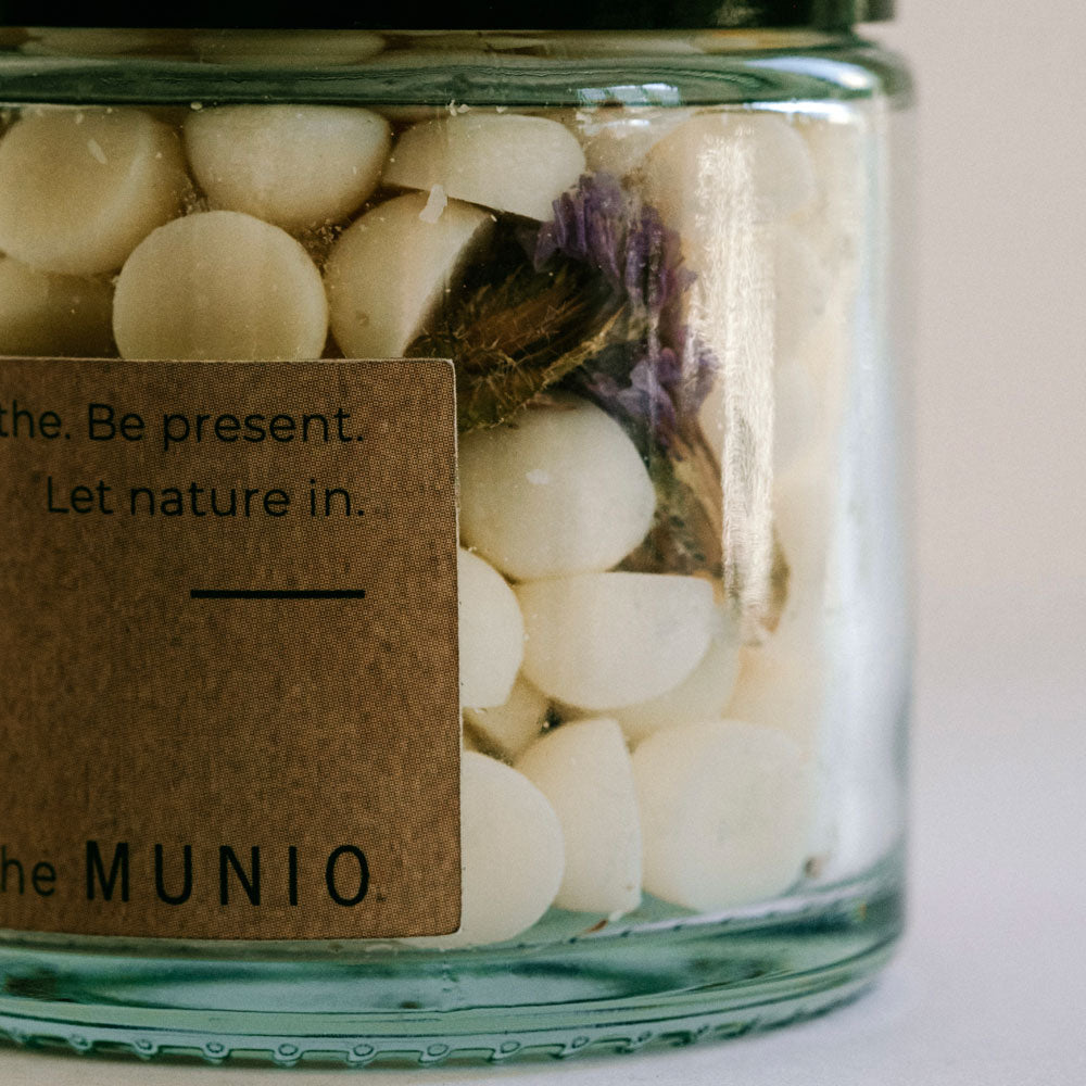 THE MUNIO Juniper & Limonium mini soy wax melts