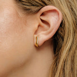 L'eau swell earring gold