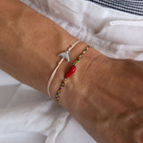 Mermaid bracelet silver