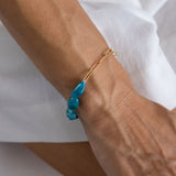 Votsalo apatite bracelet gold