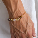 Votsalo quartz bracelet gold