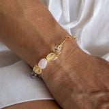 Votsalo quartz bracelet gold