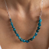 Votsalo apatite necklace silver