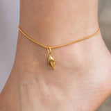 Lithrini necklace charm gold