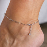 Stevie anklet silver
