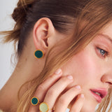 Palette L earrings gold