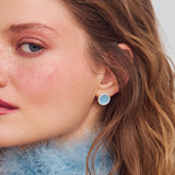 Palette S earrings silver