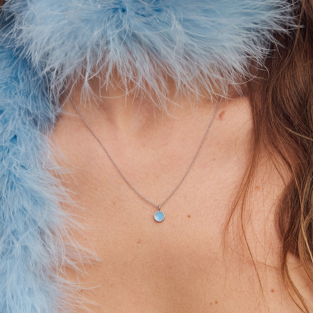 Palette XS necklace silver