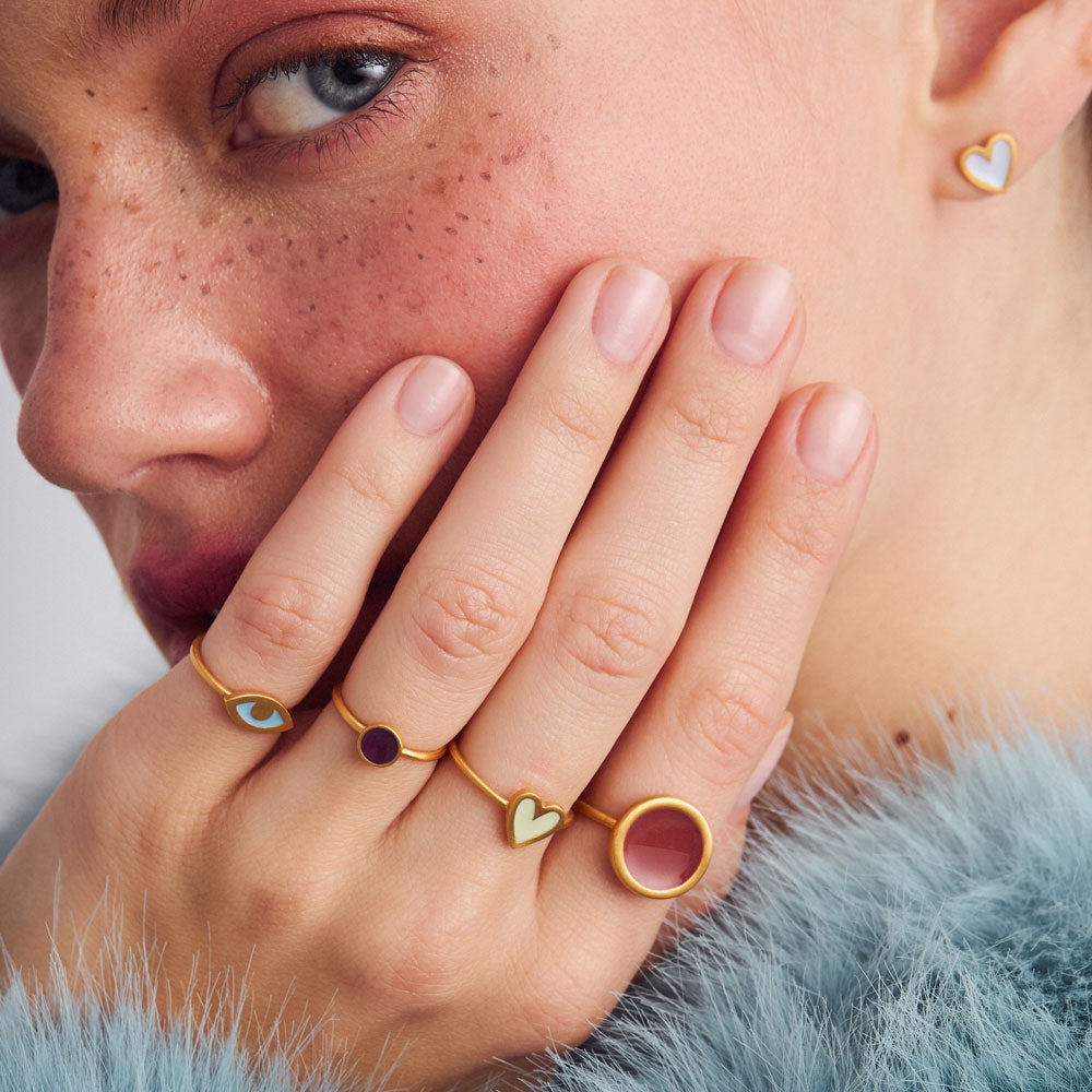 Heartlette ring gold