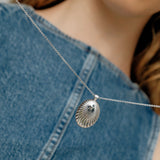 Pralines necklace L silver