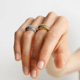 Pralines ring silver