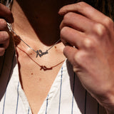 Αθήνα κέντρο necklace silver