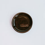 Ceramic trinket tray cocoa