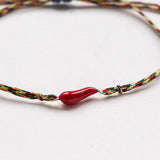 Cornicello bracelet silver