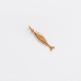 Diving barbouni necklace charm gold