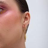 Diving sardela earring charm gold