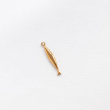Diving sardela earring charm gold