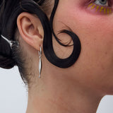 Diving sardela earring charm silver