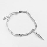 Diving sardela necklace charm silver