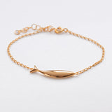 Diving tuna bracelet gold