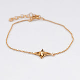 Gazing bracelet gold