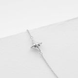 Gazing bracelet silver