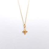Gazing necklace gold