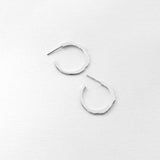 Hiking earrings silver