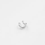 Hugging cuff earring silver