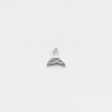Mermaid earring charm silver