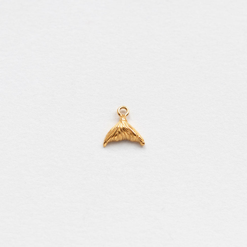 Mermaid earring charm gold