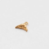 Mermaid earring charm gold
