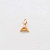 Mermaid necklace charm gold