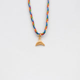Mermaid  necklace with thread gold