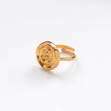 Spinning ring gold