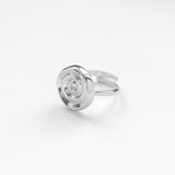 Spinning ring silver