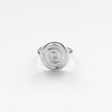 Spinning ring silver