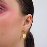 Sailing earring charm gold