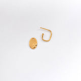 Sailing earring charm gold