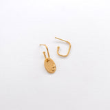 Sailing earring charm gold