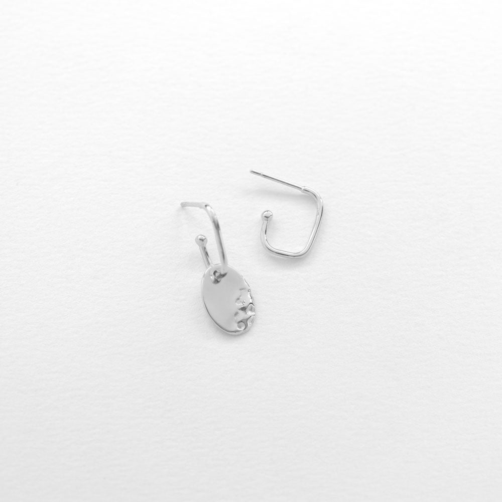 Sailing earring charm silver