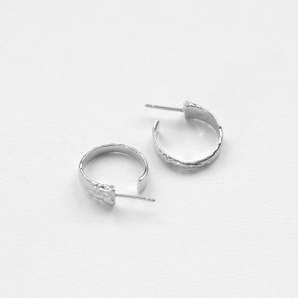 Sailing hoops silver