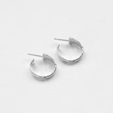 Sailing hoops silver