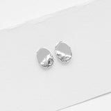 Sailing stud earrings silver