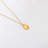 Sailing necklace gold