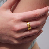 Sailing ring gold