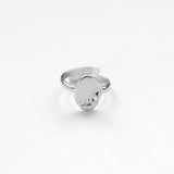 Sailing open ring silver