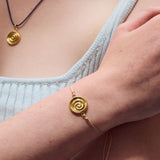 Spinning bracelet gold
